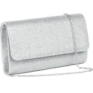 Silver Glittery Evening Bag